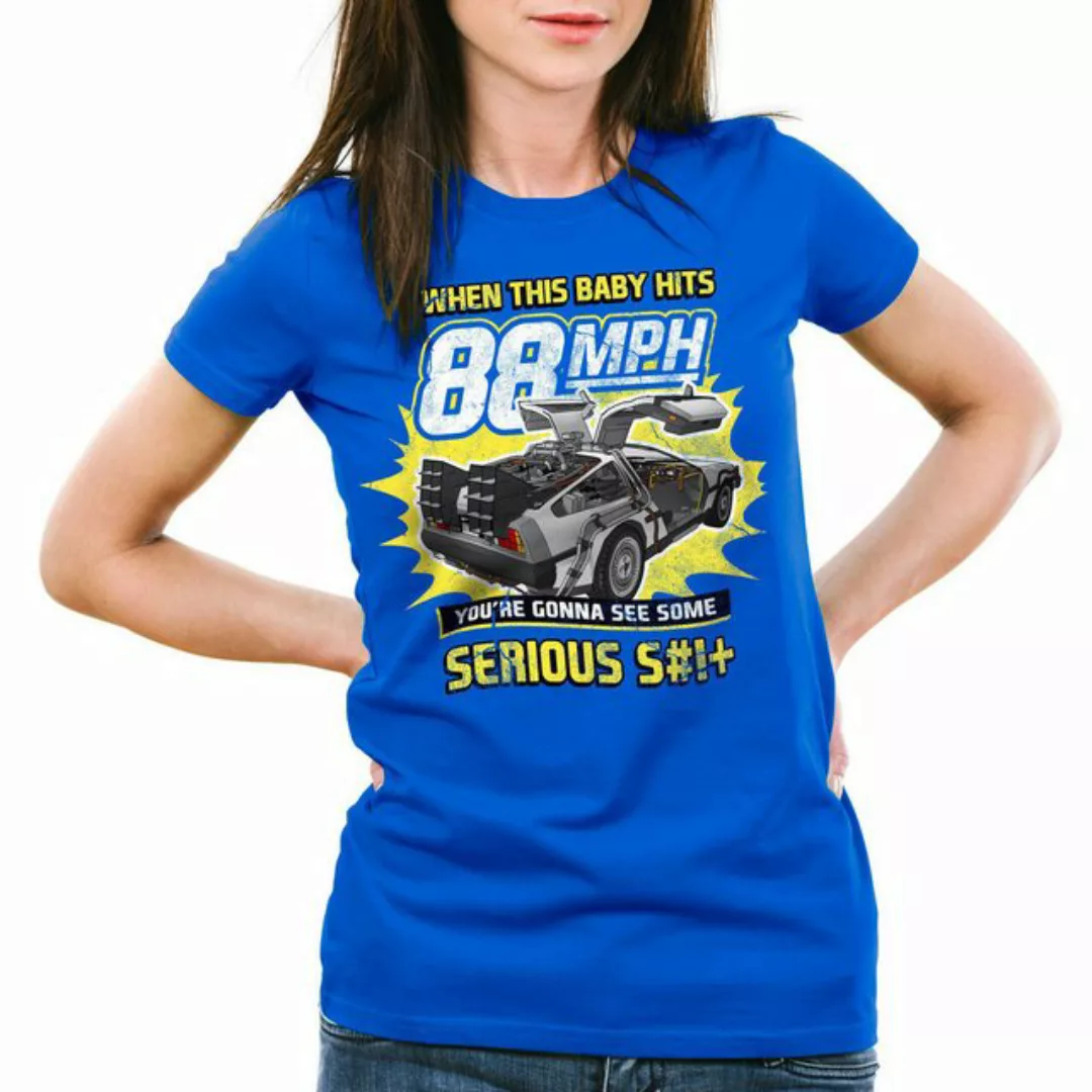 style3 T-Shirt 88mph delorean zukunft delorean zurück in die future back to günstig online kaufen