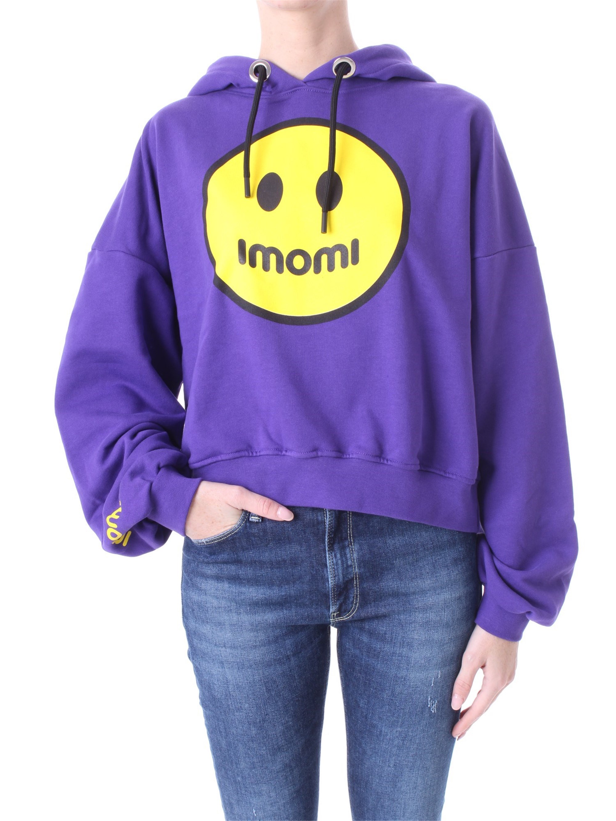 IMOMI Sweatshirt Damen Viola cotone günstig online kaufen