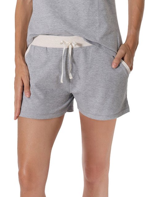 Sassa Homewearpants Damen Shorts CASUAL COMFORT MELANGE (Stück, 1-tlg) - günstig online kaufen