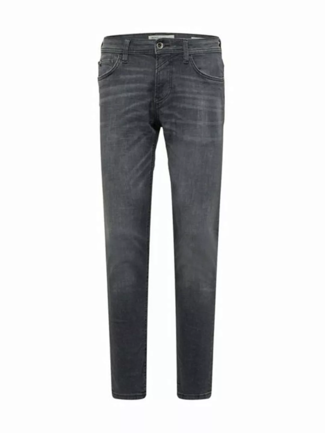 Tom Tailor Denim Herren Jeans Piers - Slim Fit - Grau - Used Dark Stone Gre günstig online kaufen