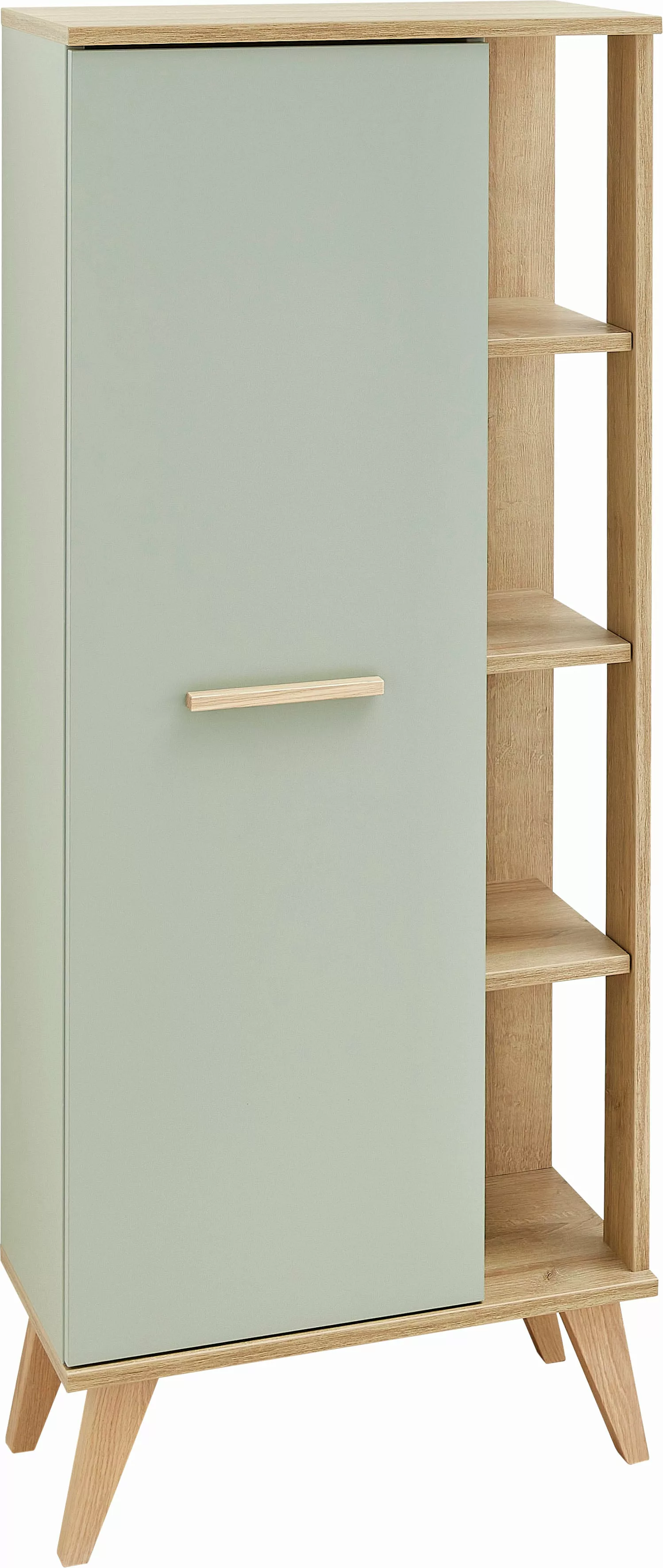 Saphir Midischrank "Quickset Badschrank 50,5 cm breit, 1 Tür, seitliche Abl günstig online kaufen