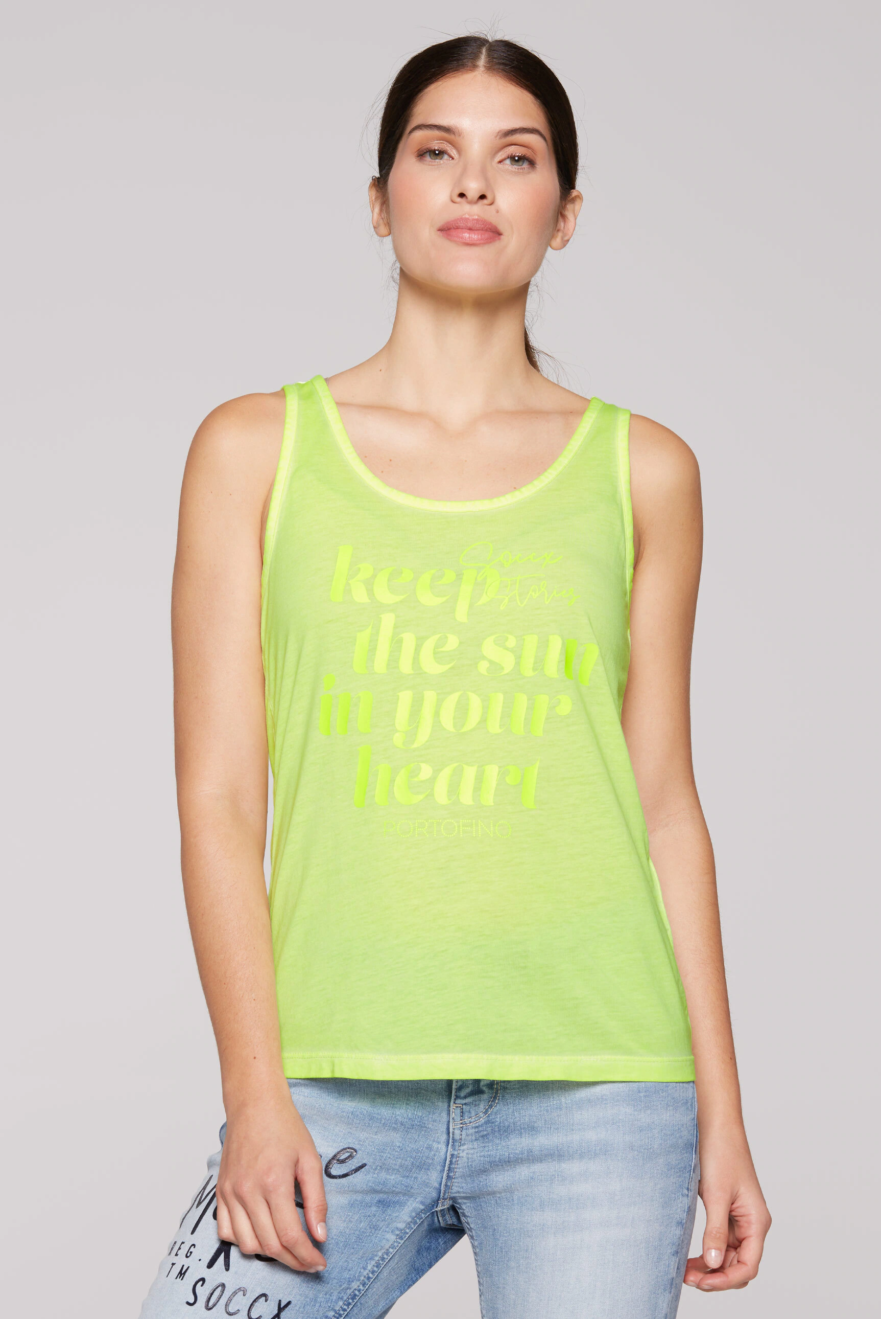 SOCCX Tanktop, aus Baumwolle günstig online kaufen