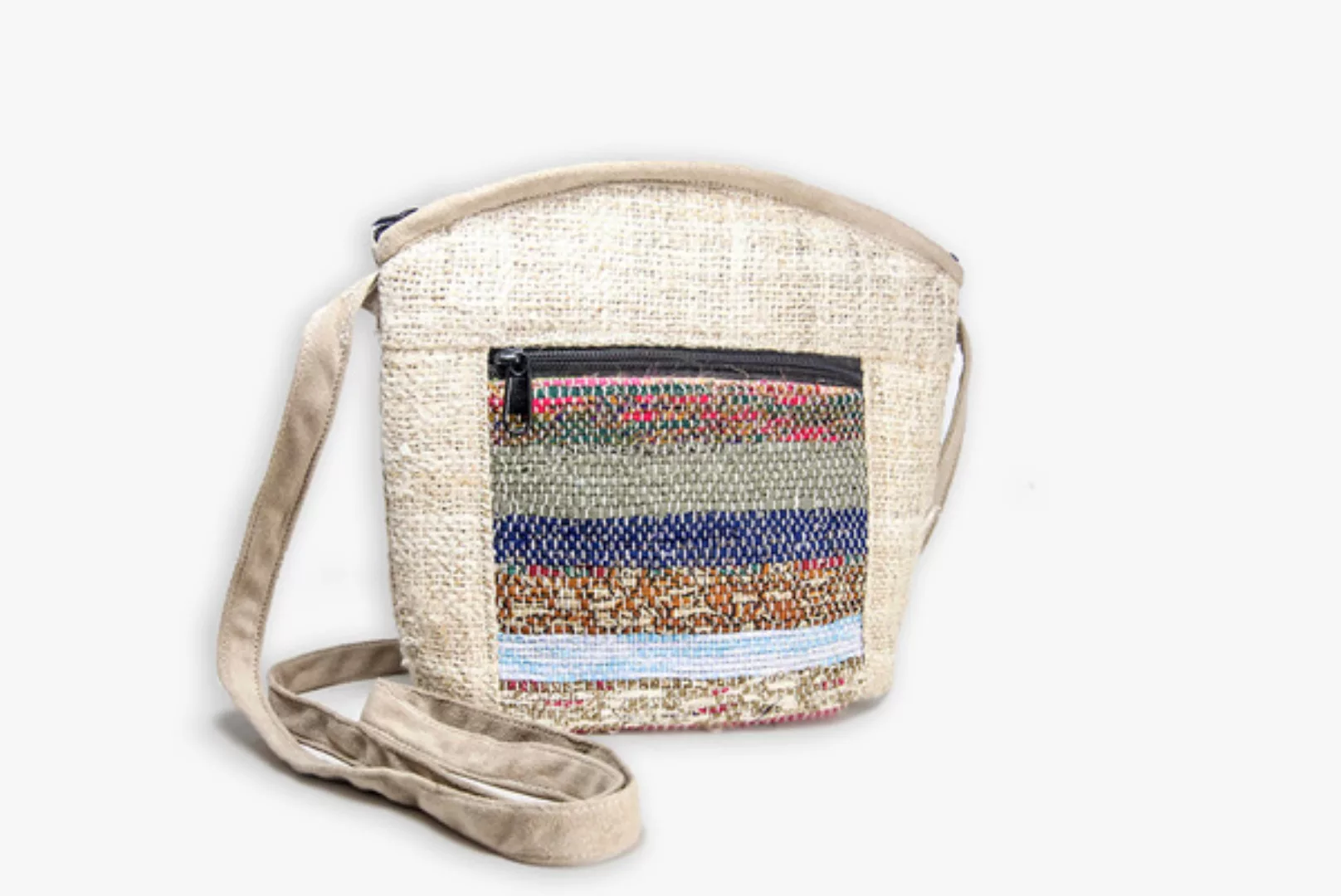 Hh Handtasche Chekka Bag Aus Wildem Hanf Und Recycle-sari günstig online kaufen