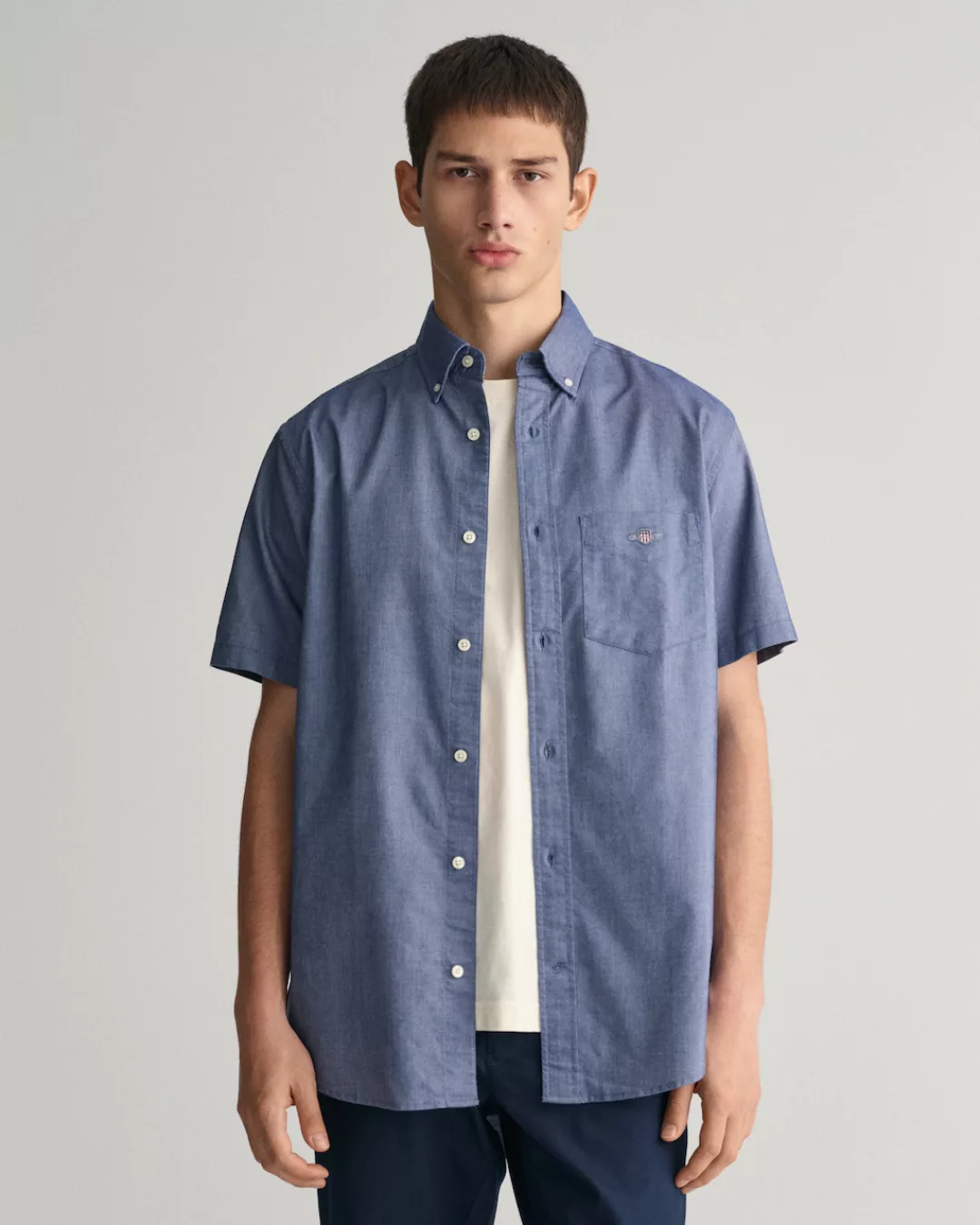 Gant Kurzarmhemd "REG OXFORD SHIRT" günstig online kaufen
