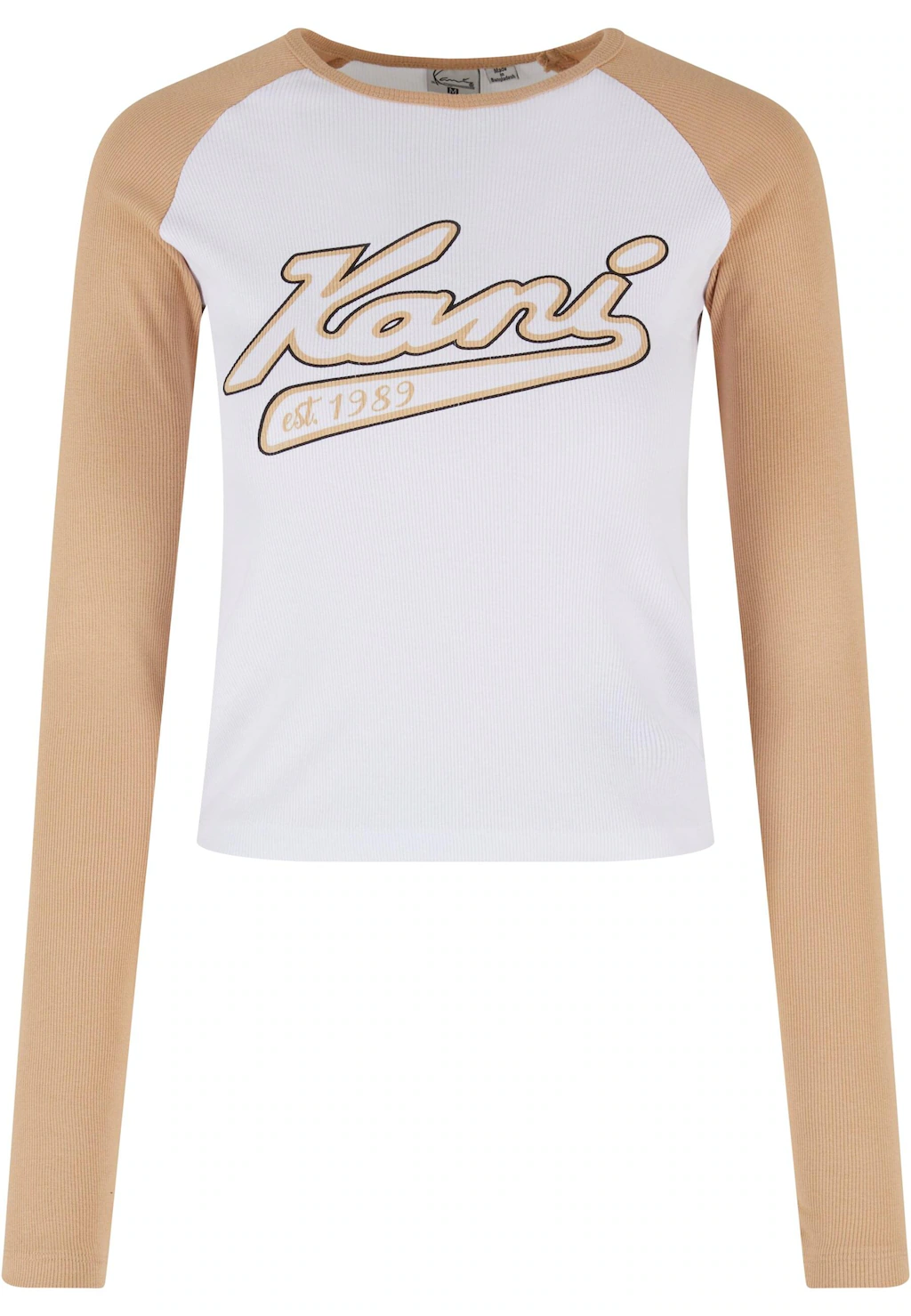 Karl Kani T-Shirt "Karl Kani Damen KW241-043-1 Karl Kani Varsity Crop Block günstig online kaufen