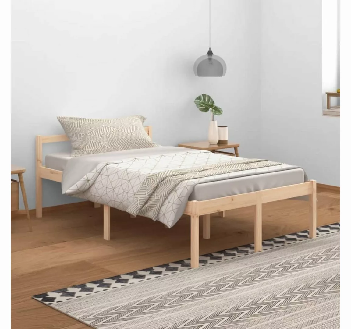 furnicato Bett Seniorenbett 120x200 cm Massivholz Kiefer günstig online kaufen