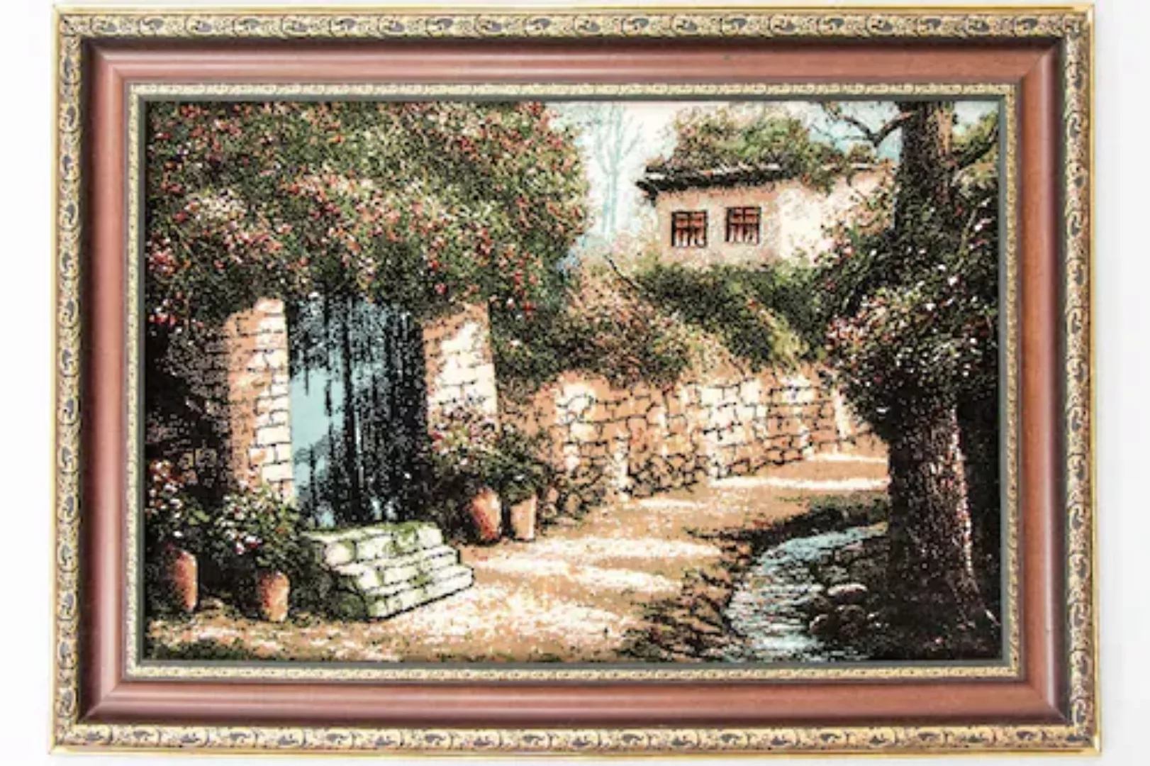 morgenland Wandteppich »Bild-Teppich Figurativ 85 x 60 cm«, rechteckig günstig online kaufen