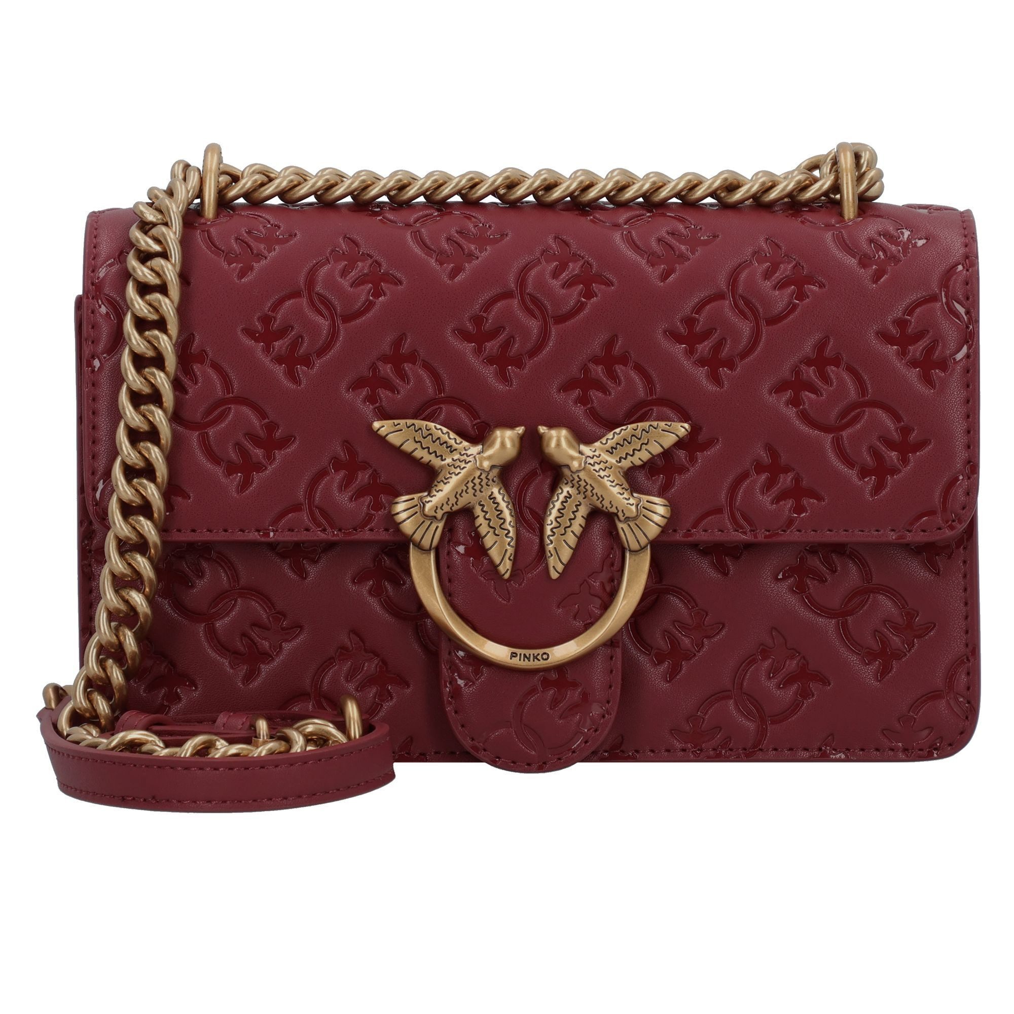 PINKO Schultertasche Love One, Leder günstig online kaufen