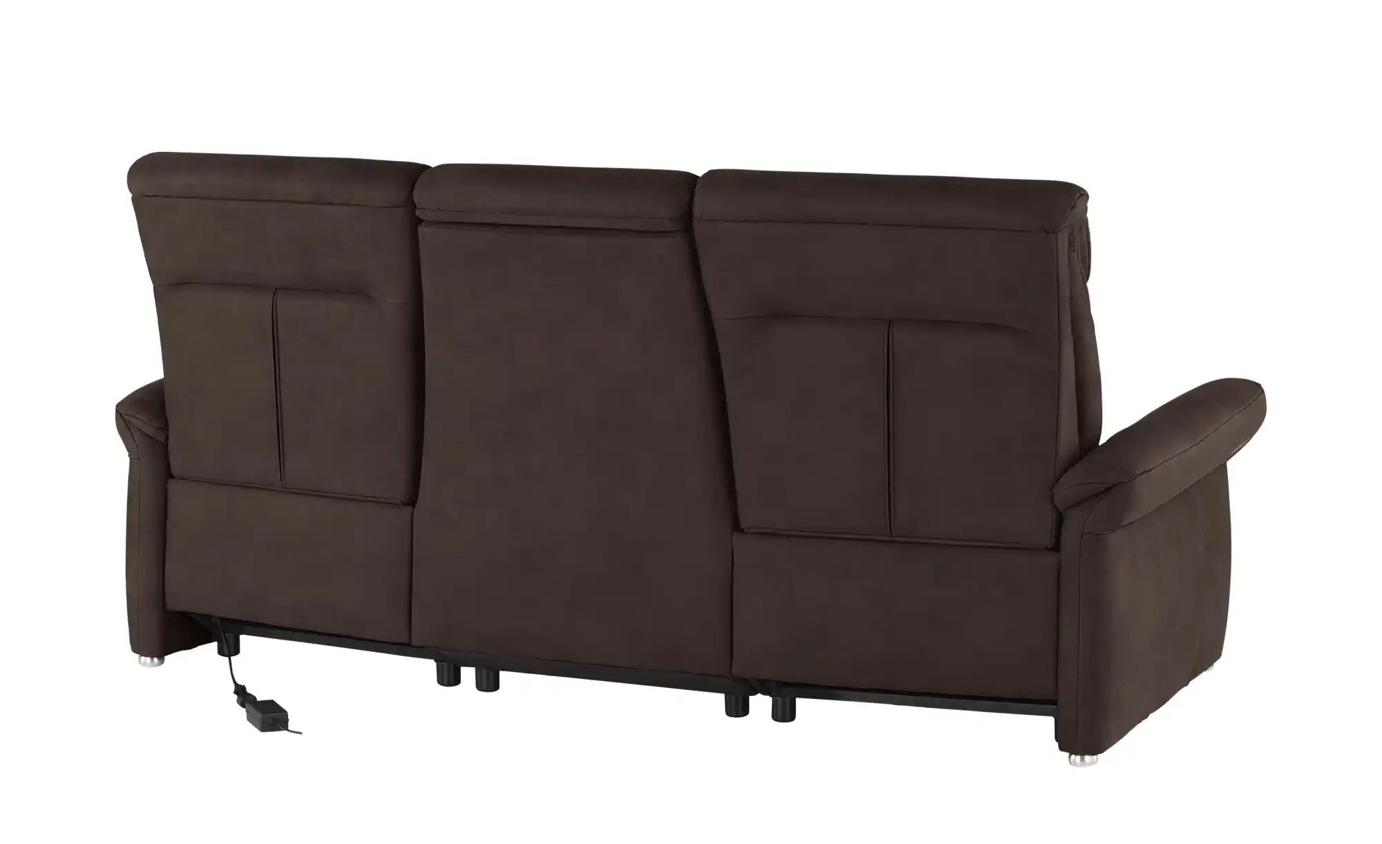 Wohnwert Trapezsofa mit USB Anschluss Melina ¦ braun ¦ Maße (cm): B: 226 H: günstig online kaufen