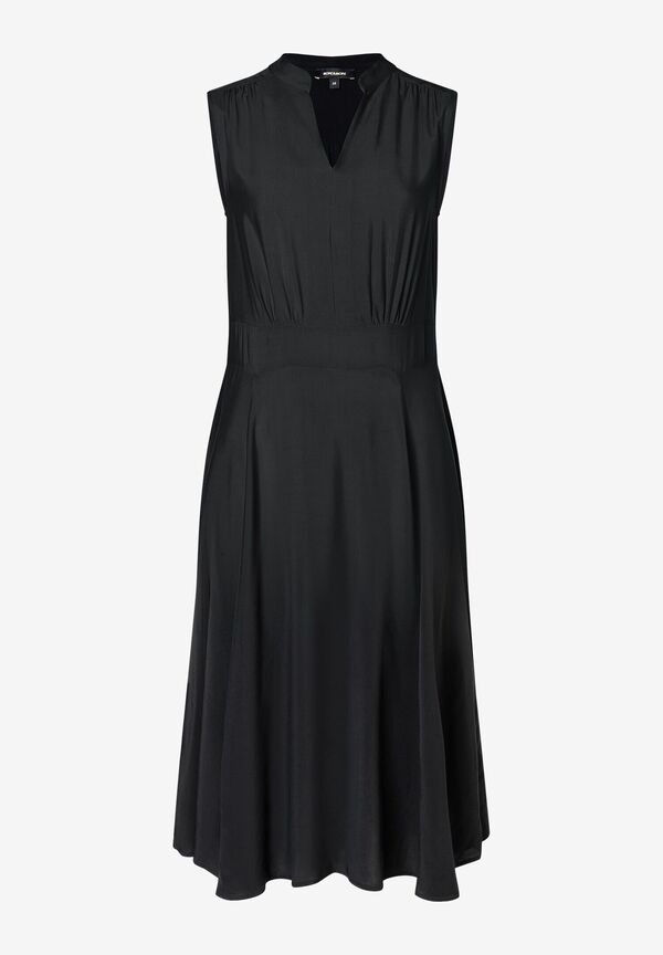 Viskosekleid, schwarz, Sommer-Kollektion günstig online kaufen