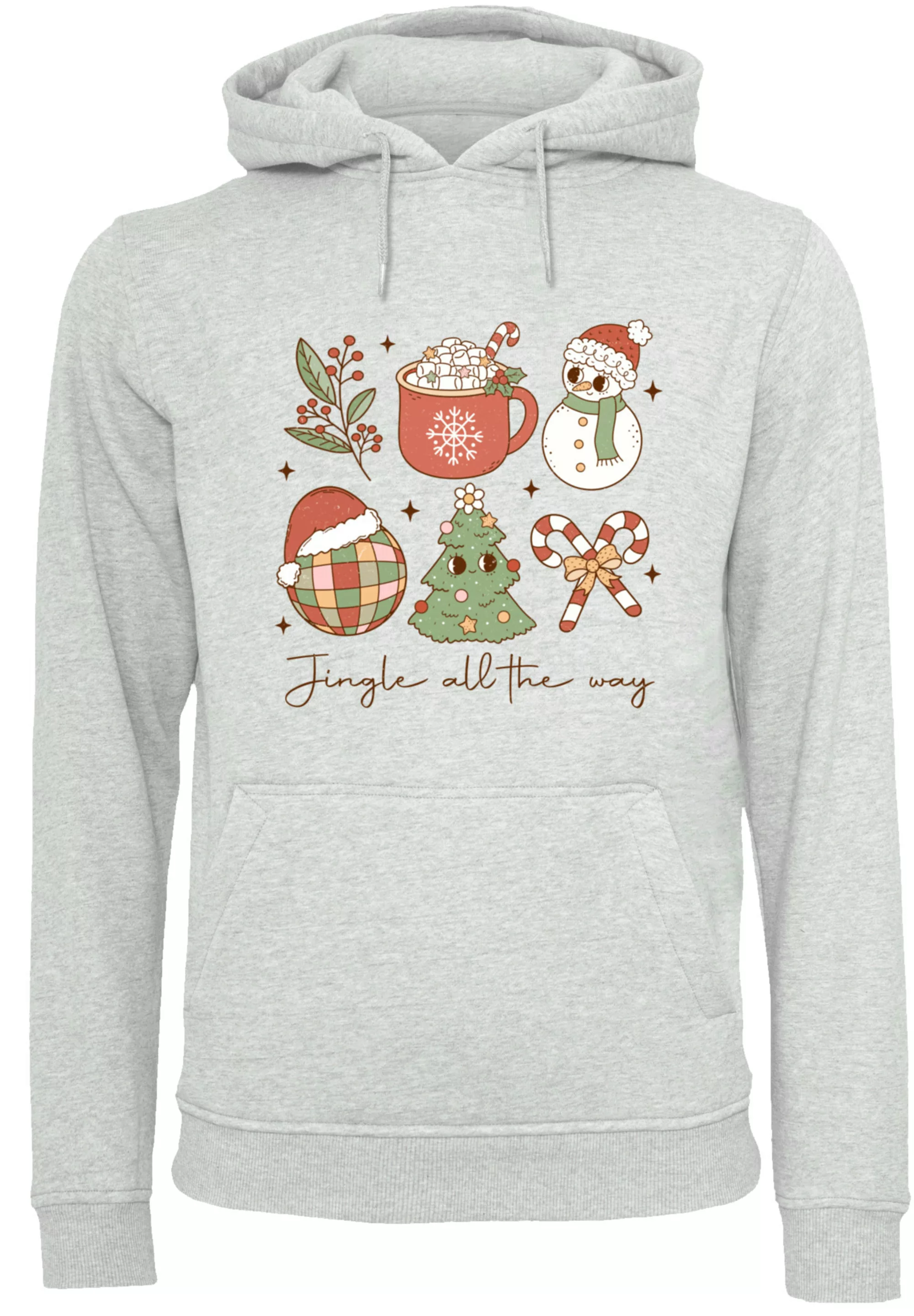 F4NT4STIC Kapuzenpullover "Jingle All The Way Christmas Groove", Premium Qu günstig online kaufen