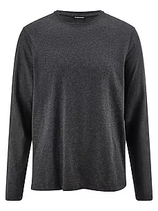 Longsleeve Rundhals-Ausschnitt Louis Sayn grau günstig online kaufen