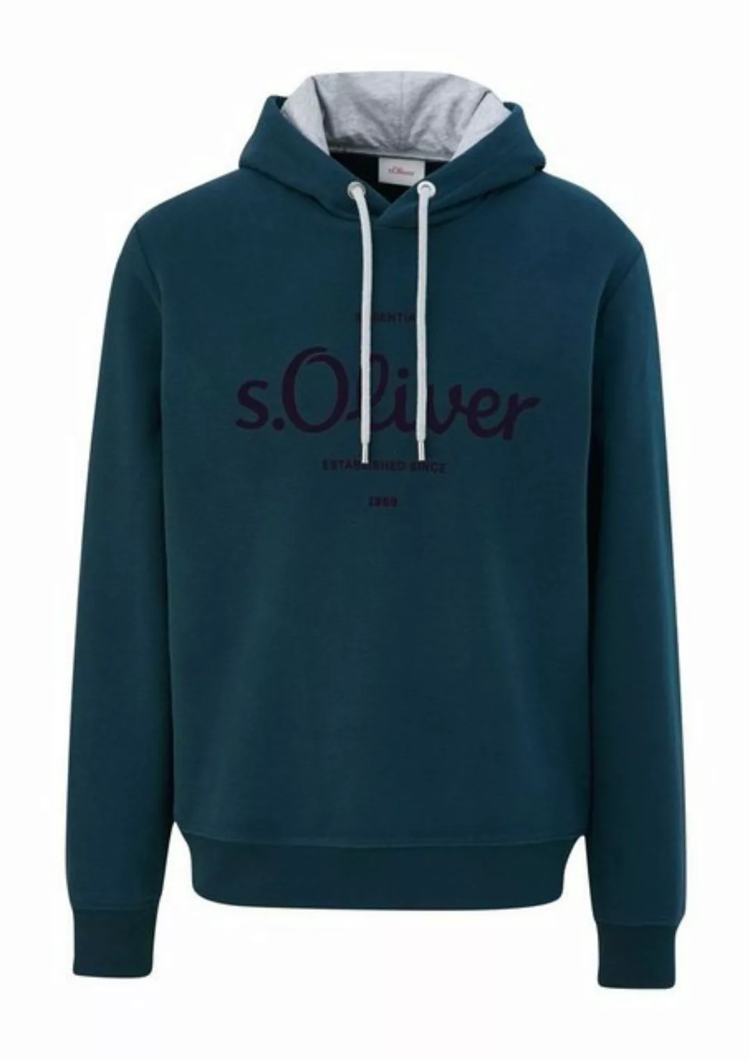 s.Oliver Sweatshirt mit Logoprägung auf der Brust günstig online kaufen