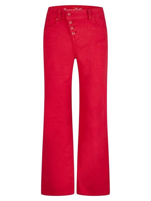 Buena Vista 5-Pocket-Jeans - Malibu Wide Leg Stretch Twill Jeans - Damenhos günstig online kaufen