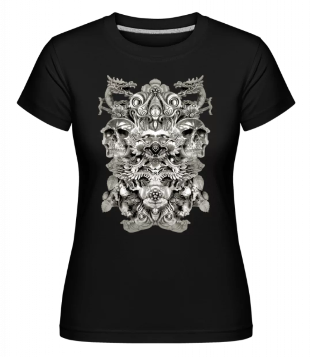 Drachen Und Totenköpfe · Shirtinator Frauen T-Shirt günstig online kaufen