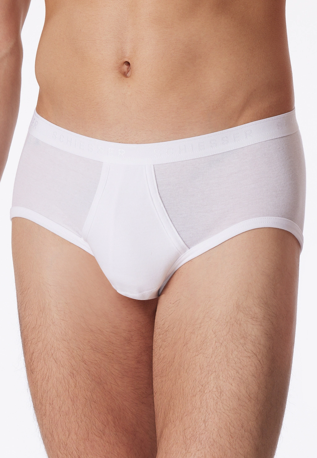 Schiesser Slip "Original Classiscs", mit Eingriff, Feinripp, ohne störende günstig online kaufen