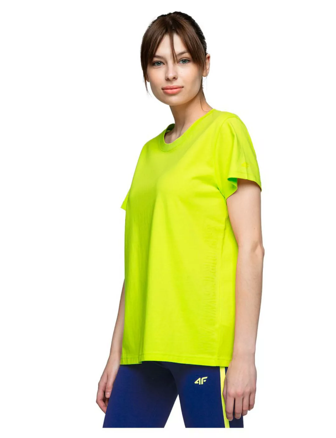 4f Kurzärmeliges T-shirt S Canary Green günstig online kaufen