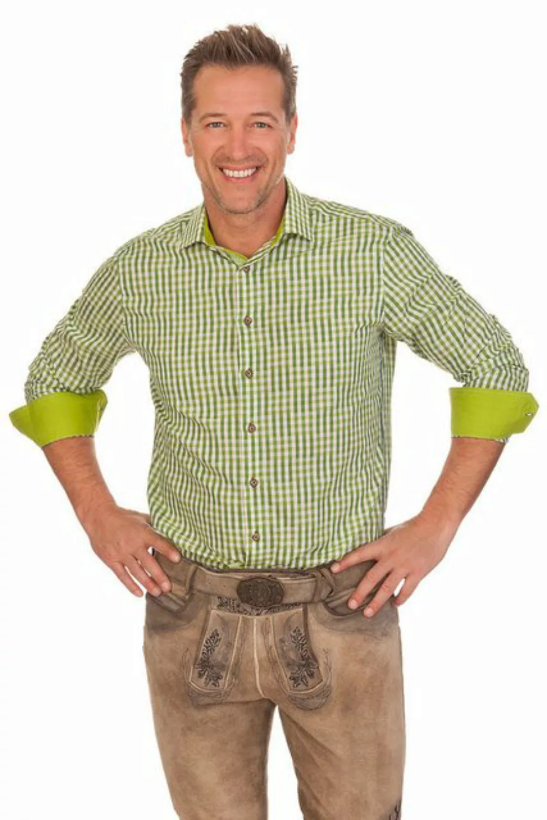 orbis Trachtenhemd Trachtenhemd - NIKOLAI - grün günstig online kaufen