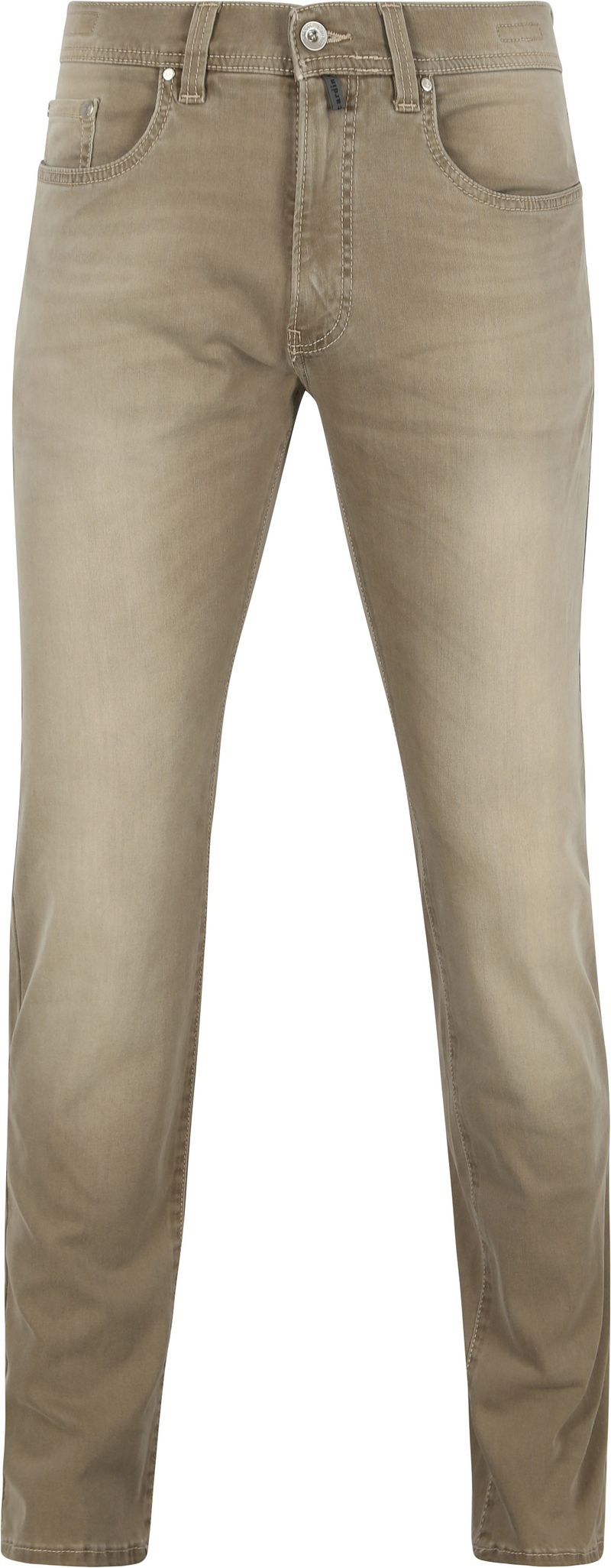 Pierre Cardin Trousers Lyon  Future Flex Beige - Größe W 32 - L 34 günstig online kaufen