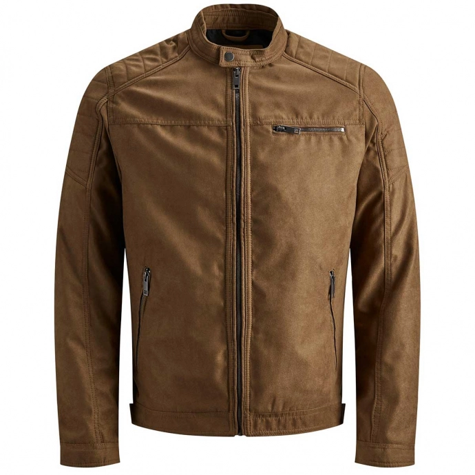 Jack&Jones Jacke in Leder-Optik, wasserabweisend günstig online kaufen