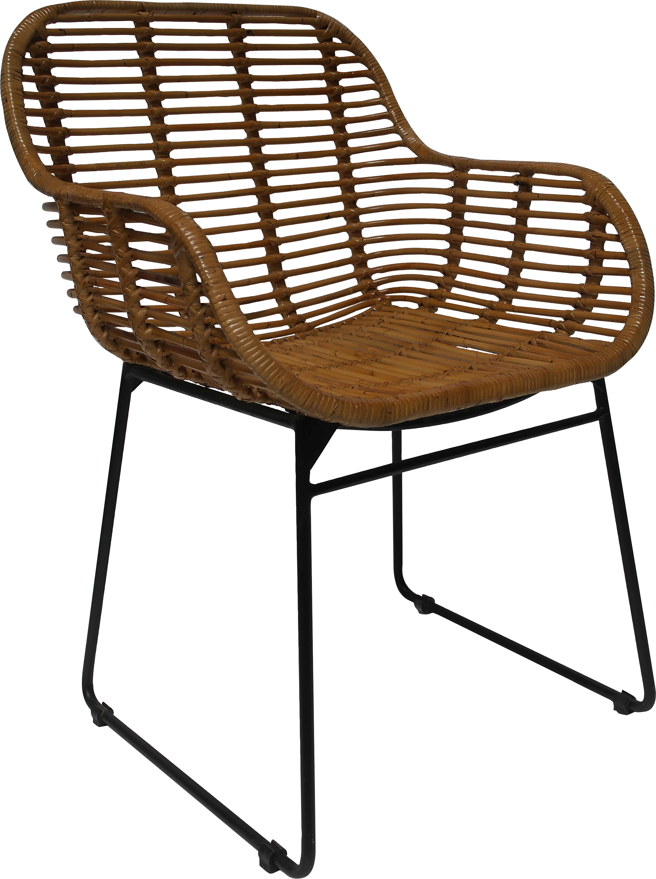 TOM TAILOR HOME Armlehnstuhl »T-RATTAN DINING CHAIR«, (Set), 2 St., gerunde günstig online kaufen