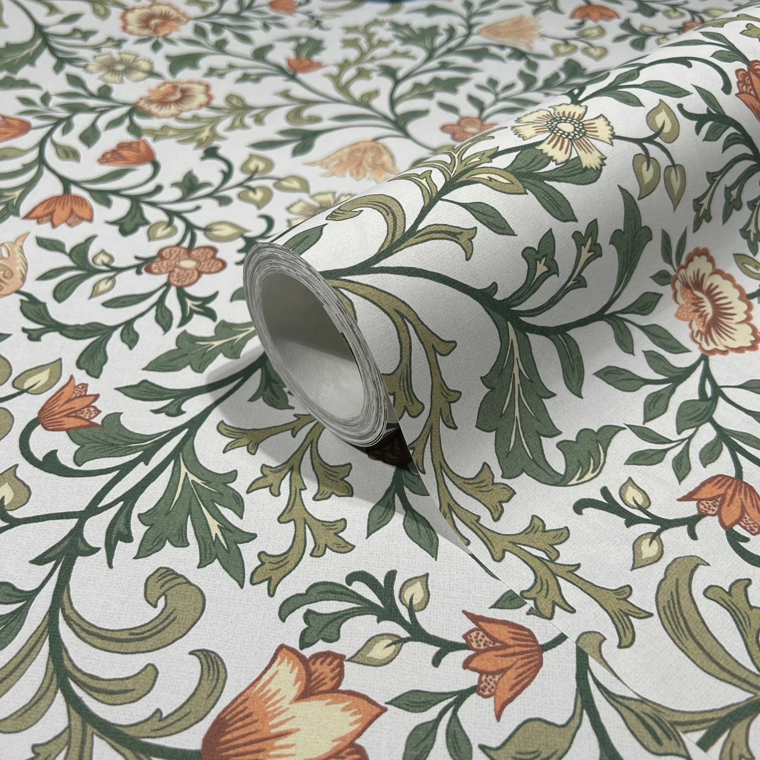 Marburg Vliestapete Blattmotiv Floral Modern 10,05 m x 0,53 m Beige günstig online kaufen