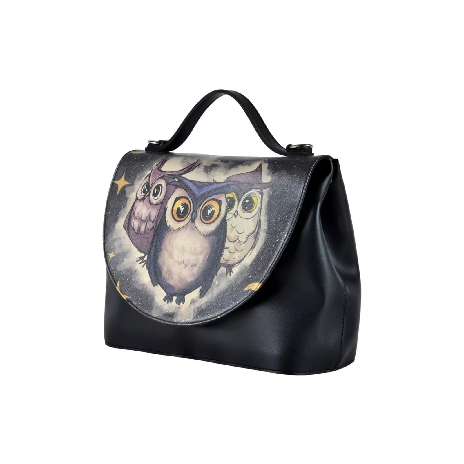 DOGO Henkeltasche "Damen Handy Owls Family Vegan Damen Handtaschen (Fashion günstig online kaufen