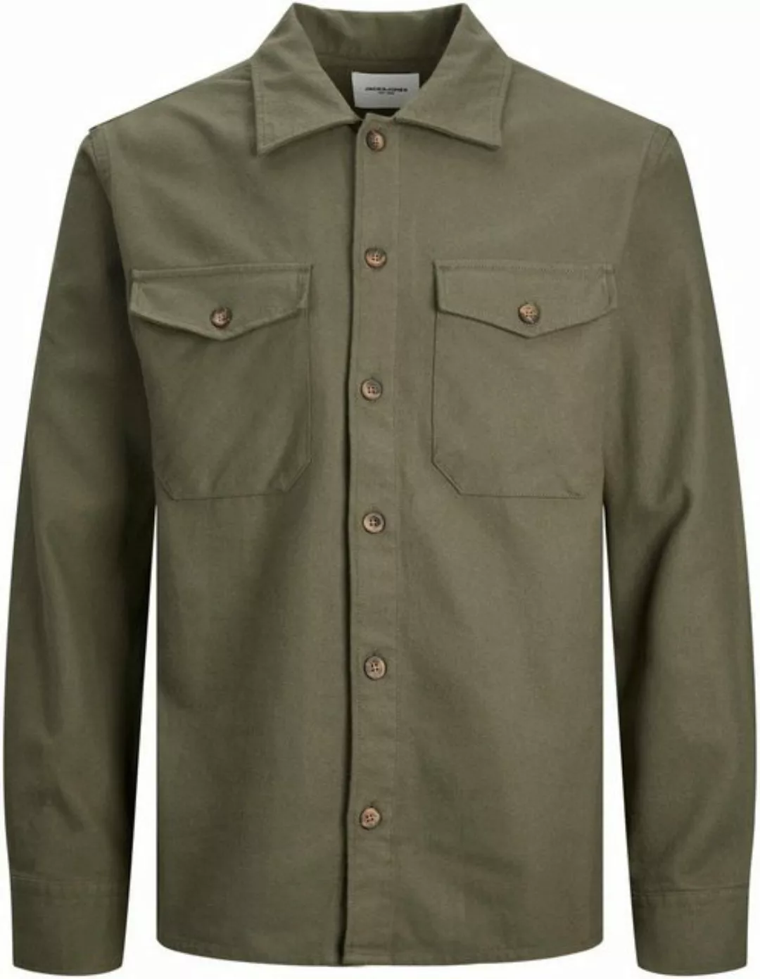 Jack & Jones Langarmhemd JJEEDDIE OVERSHIRT LS NOOS günstig online kaufen