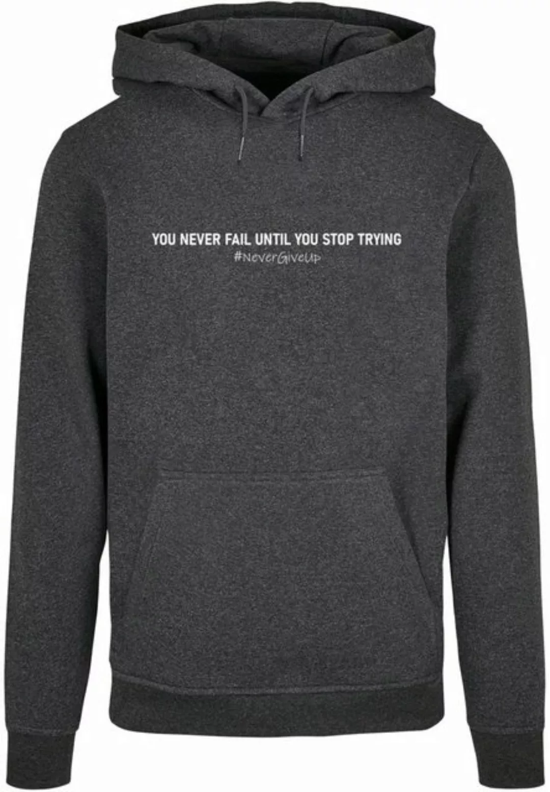 Merchcode Kapuzensweatshirt Merchcode Herren Never Give Up Basic Hoody (1-t günstig online kaufen