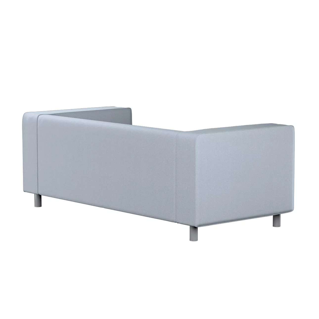 Bezug für Klippan 2-Sitzer Sofa, steingrau, Sofahusse, Klippan 2-Sitzer, Am günstig online kaufen