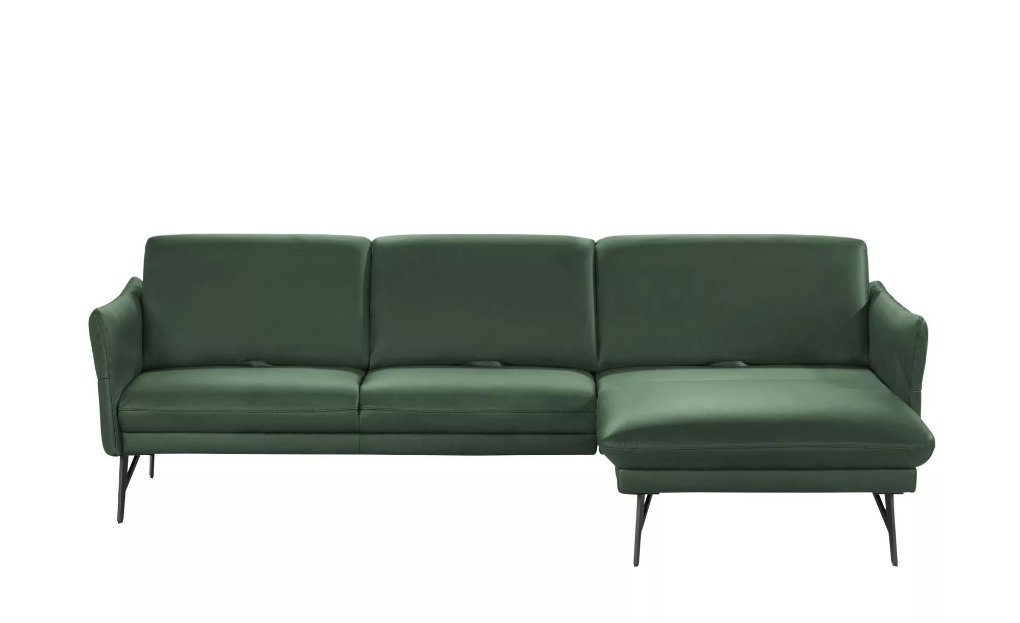 himolla Ecksofa Leder  1928 - grün - 83 cm - Polstermöbel > Sofas > Ecksofa günstig online kaufen