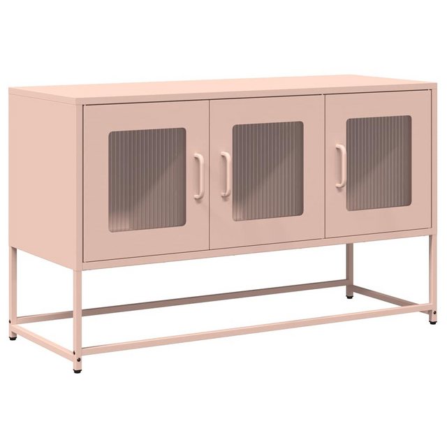 vidaXL TV-Schrank TV-Schrank Rosa 100,5x39x60,5 cm Kaltgewalzter Stahl (1-S günstig online kaufen