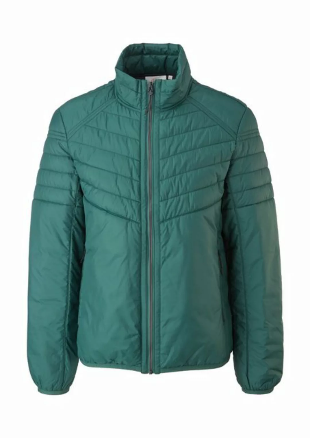 s.Oliver Steppjacke Jacke Unifarbene Steppjacke mit Stehkragen und günstig online kaufen