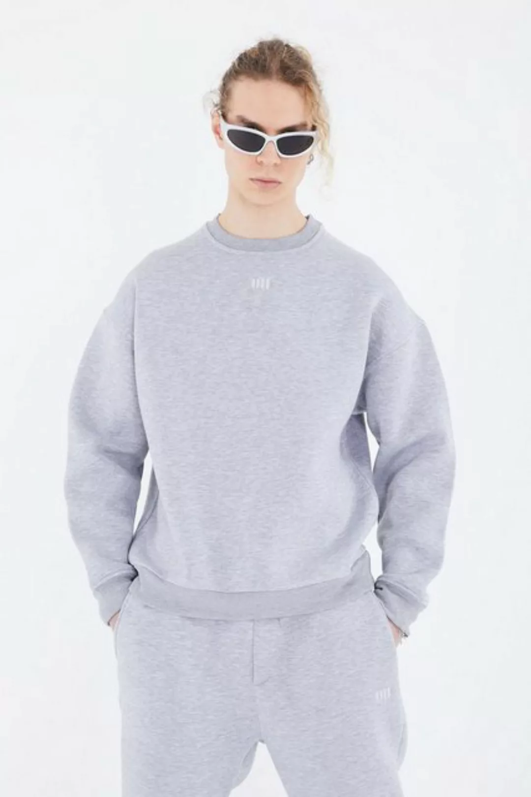 COFI Casuals Sweatshirt Basic Sweatshirt Oversize Fit Pullover Unisex günstig online kaufen