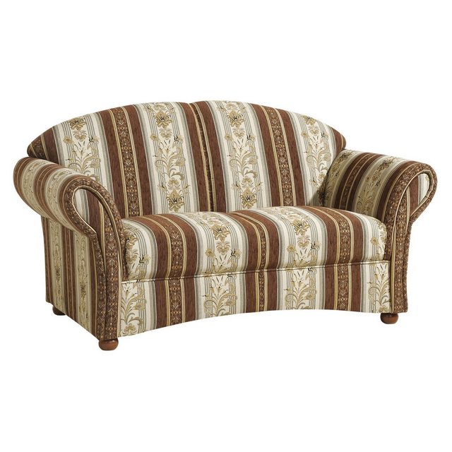 58 aufm Kessel Sofa 2-Sitzer Kama Bezug Chenille Buche nussbaum dunkel / br günstig online kaufen