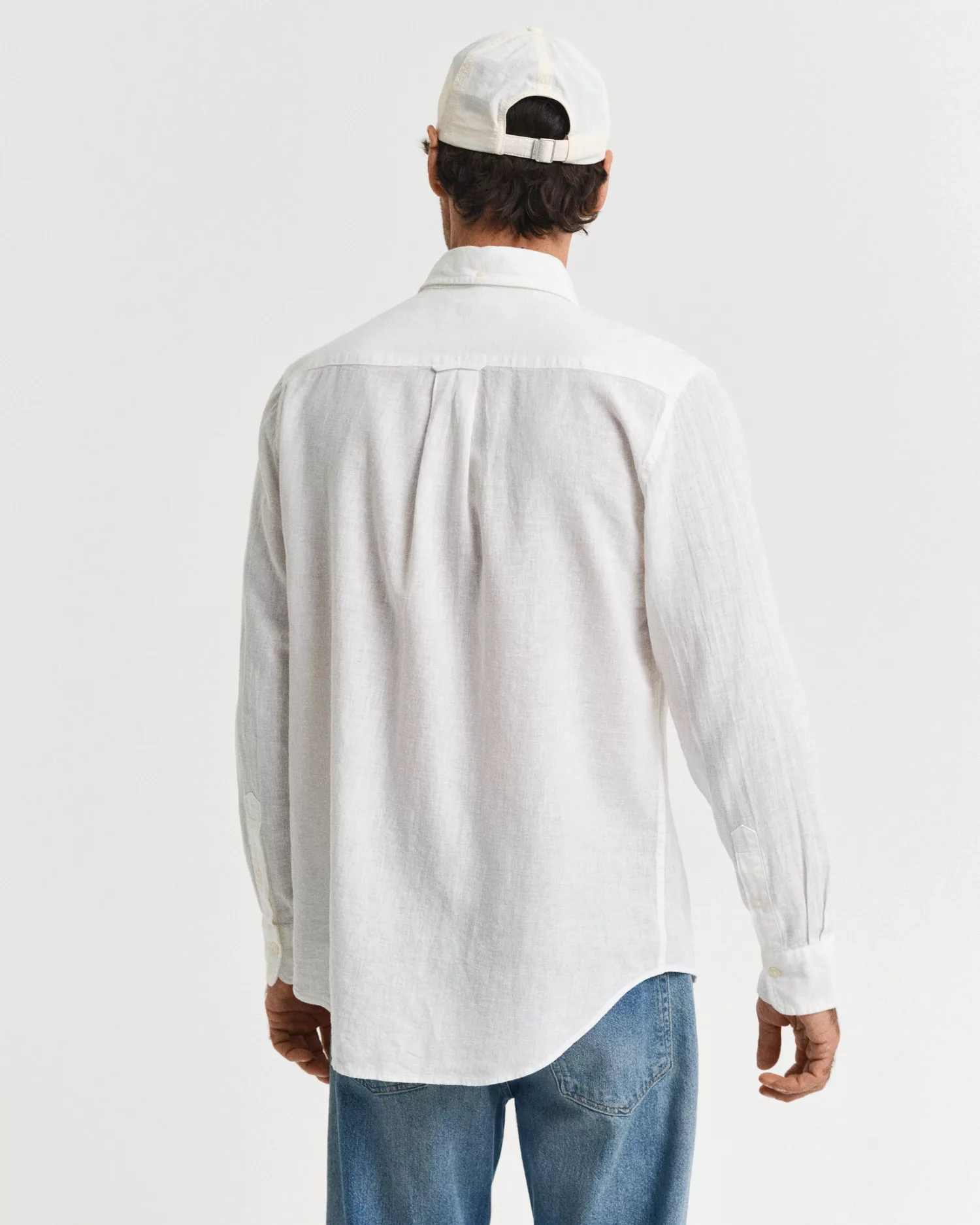 Gant Langarmhemd "REG COTTON LINEN SHIRT" günstig online kaufen