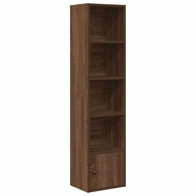 vidaXL Bücherregal Bücherregal Braun Eichen-Optik 31x24x127 cm Holzwerkstof günstig online kaufen