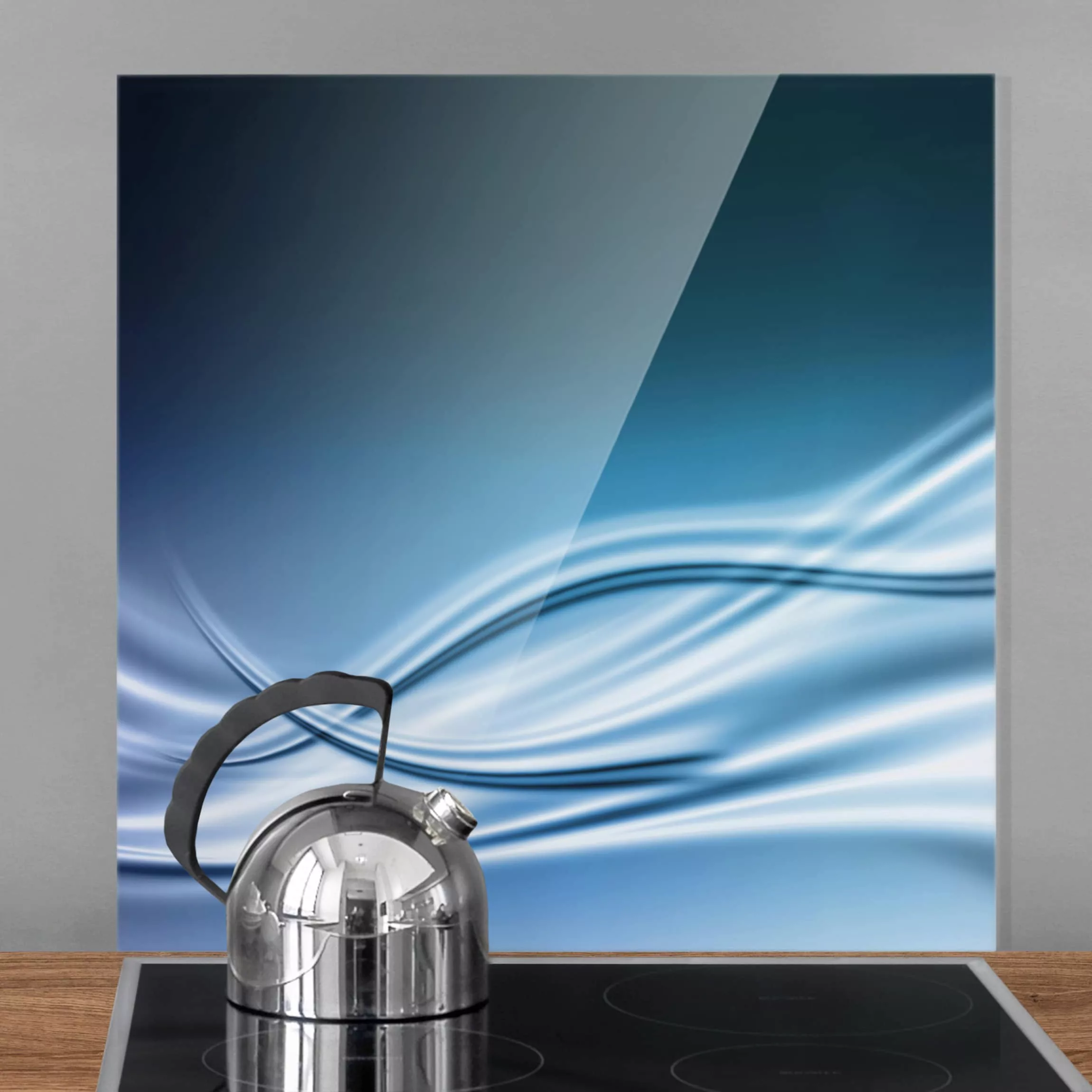 Glas Spritzschutz Abstrakt - Quadrat Abstract Design günstig online kaufen
