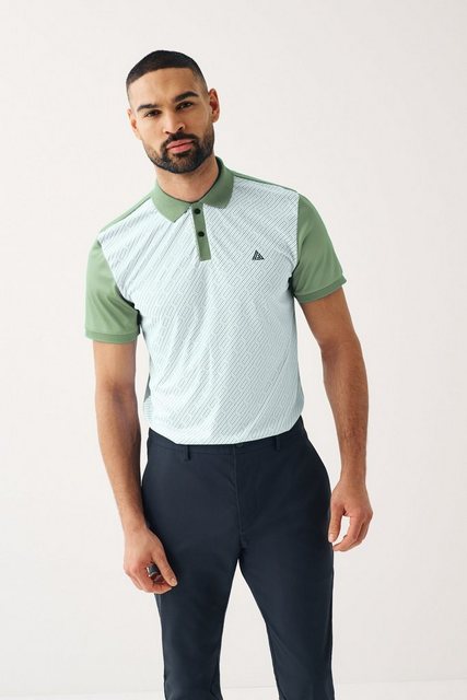 Next Poloshirt Active & Golf Poloshirt mit Print (1-tlg) günstig online kaufen