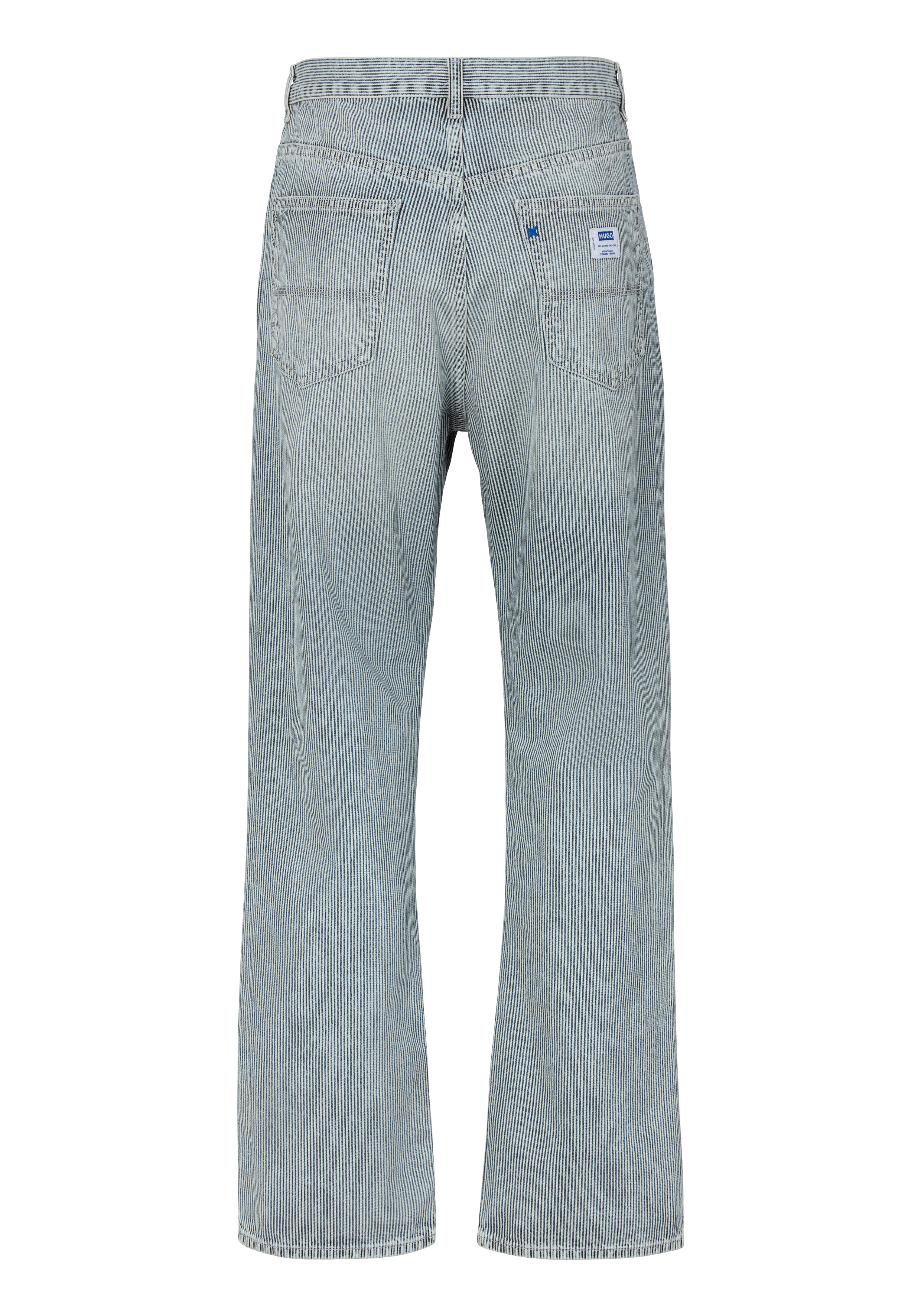 HUGO Blue Loose-fit-Jeans "Nate", in heller Waschung günstig online kaufen