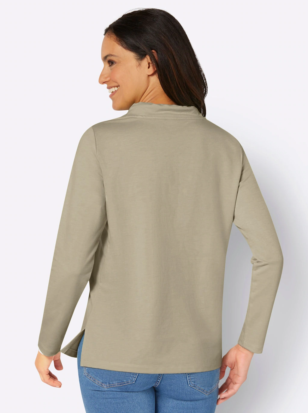 Inspirationen Langarmshirt "Sweatshirt", (1 tlg.) günstig online kaufen