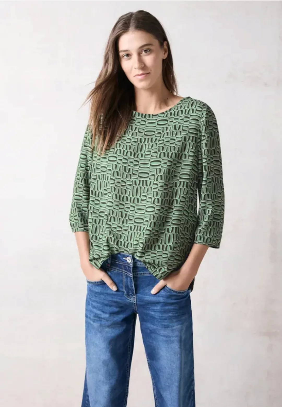 Bluse mit 3/4-Arm günstig online kaufen