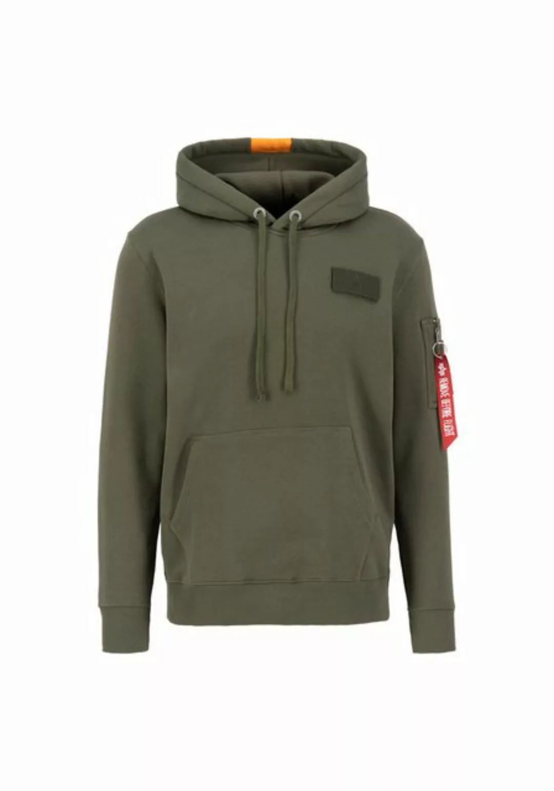 Alpha Industries Hoodie Alpha Industries Men - Hoodies Red Stripe Hoodie günstig online kaufen