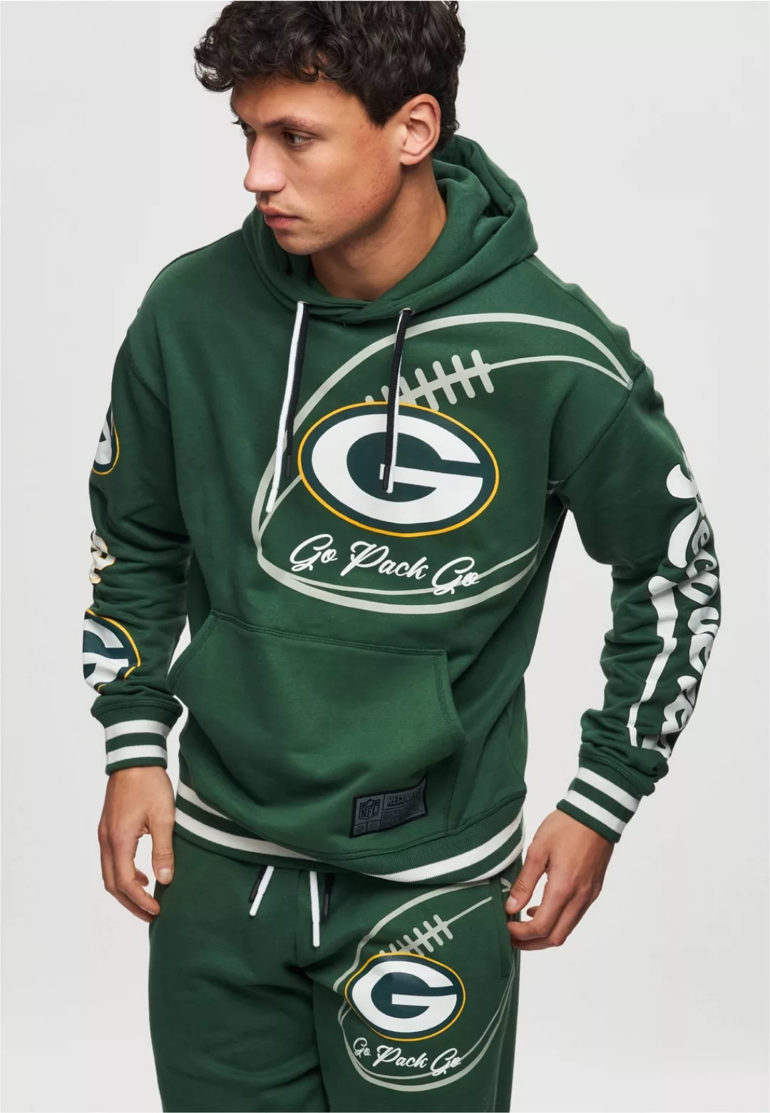 Recovered Kapuzensweatshirt "NFL Patriots Go Pats", für alle New England Pa günstig online kaufen