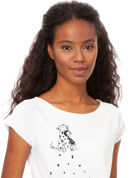 Fellherz Damen T-shirt Doglove günstig online kaufen