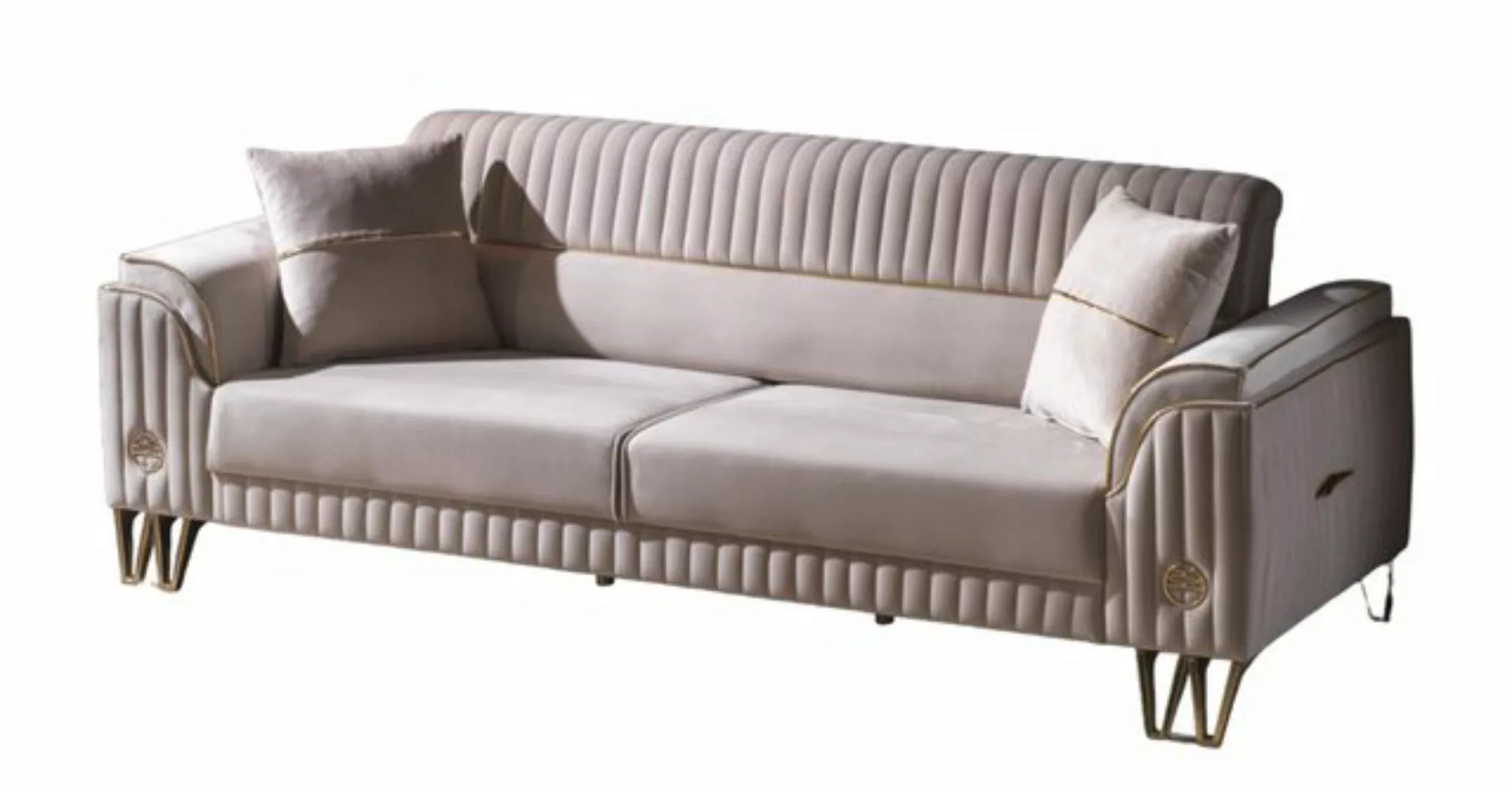 Villa Möbel Sofa Flavia, 1 Stk. 2-Sitzer, Hand Made Quality, pflegeleichter günstig online kaufen