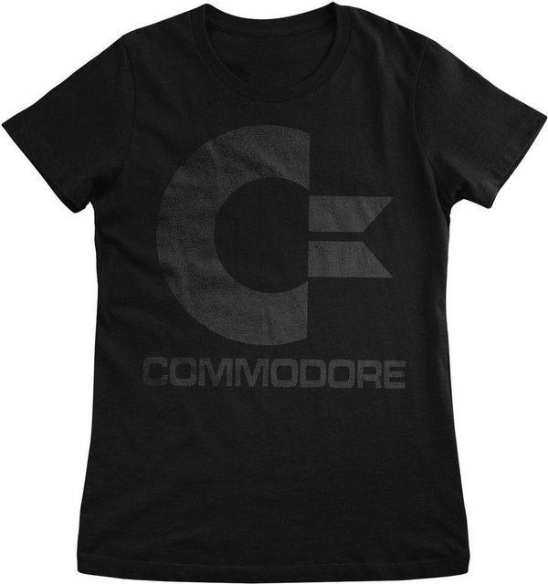 Nintendo T-Shirt Commodore Black Logo Girly Tee günstig online kaufen