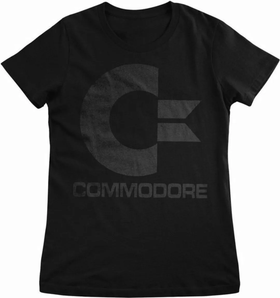 Nintendo T-Shirt Commodore Black Logo Girly Tee günstig online kaufen