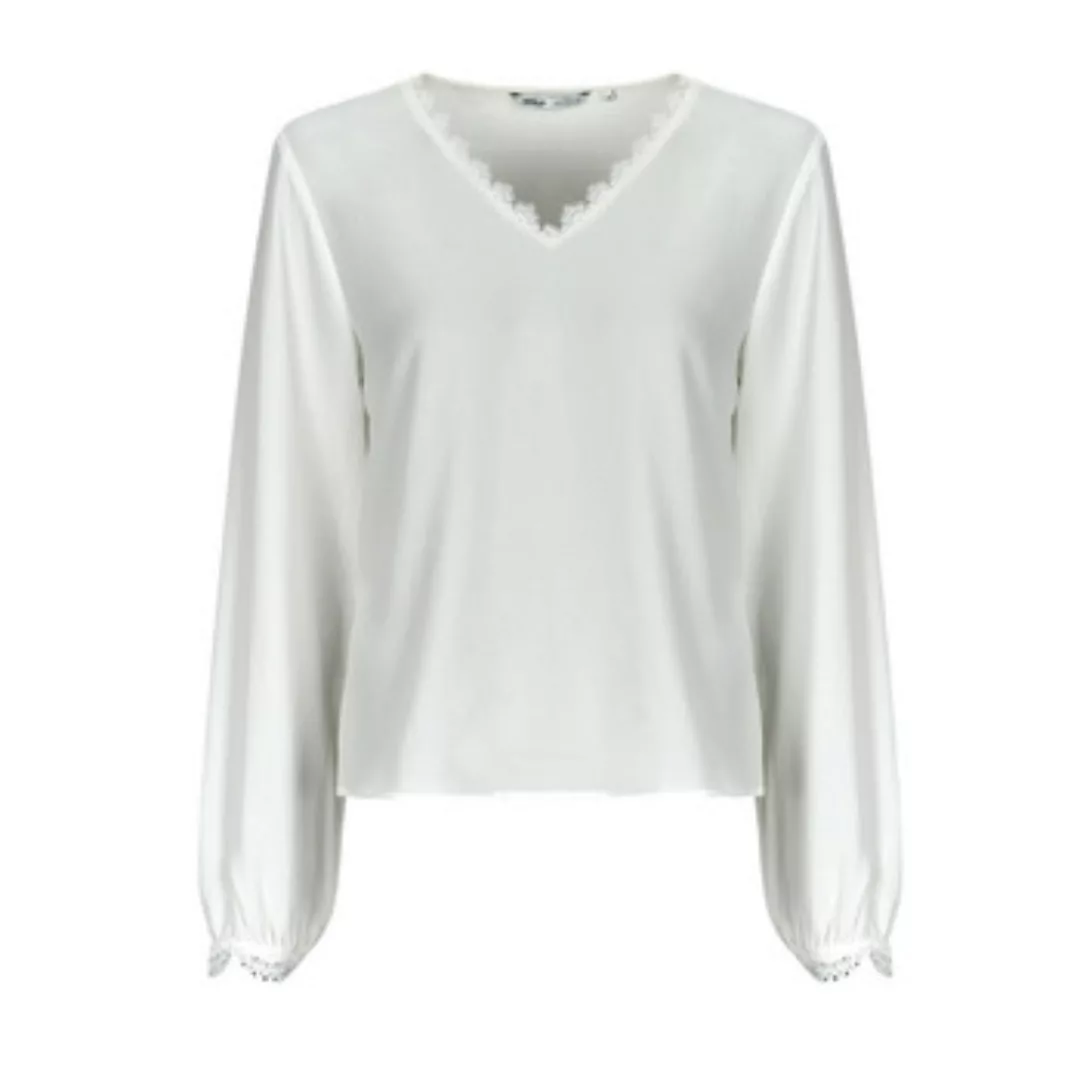 Only  Blusen ONLNOVA FR VERSA V-NECK L/S LACE TOP PTM günstig online kaufen