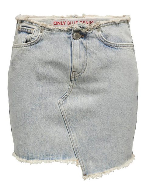 ONLY Jeansrock KHLOE (1-tlg) Fransen günstig online kaufen